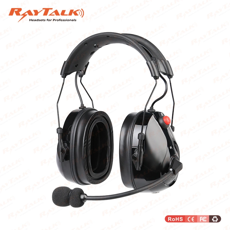 Heavy-Duty Two Way Radio Ran-3500q New Arrival Headset Headphones for Motorola